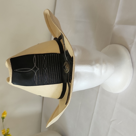 Vintage Artel cowboy hat. Size 6 (5-8) - Picture 2 of 9